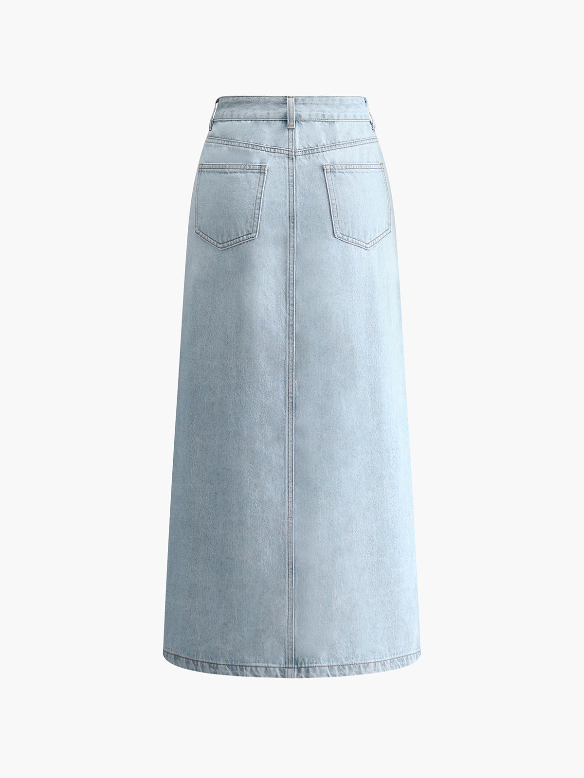 Women's Denim Midi Skirt