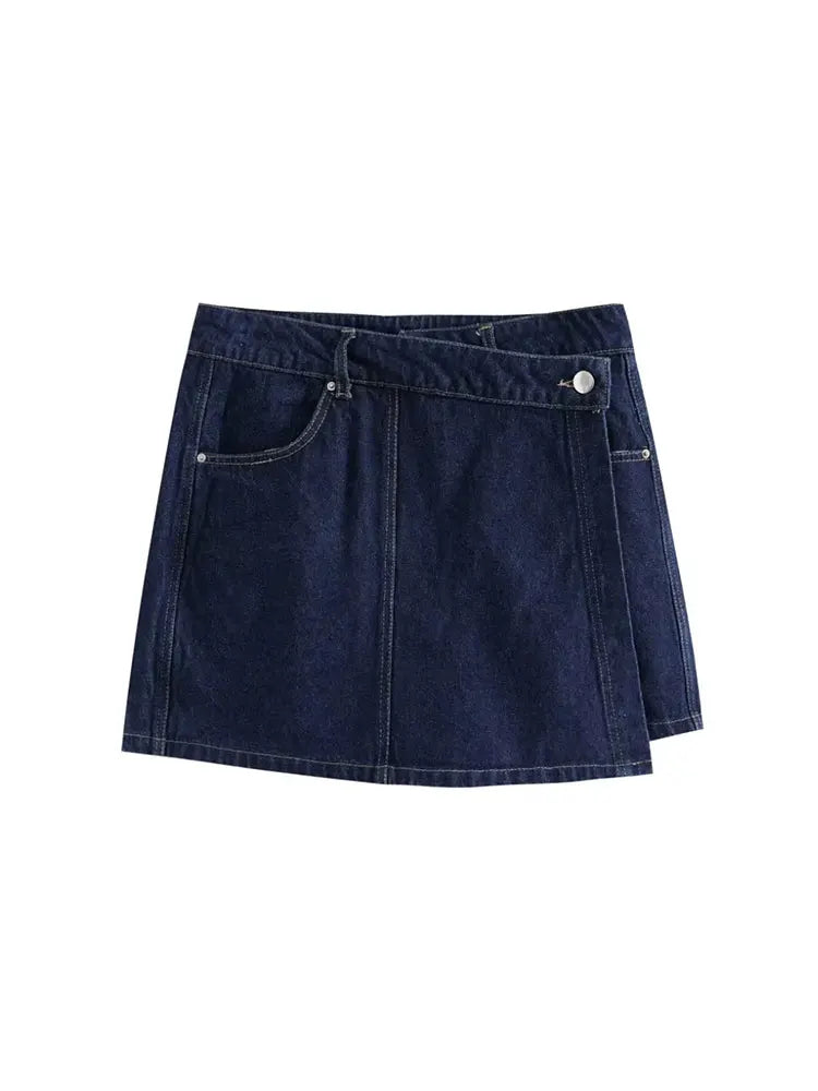 Women's Denim Two Piece Set