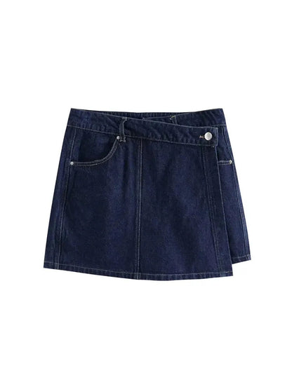 Women's Denim Two Piece Set