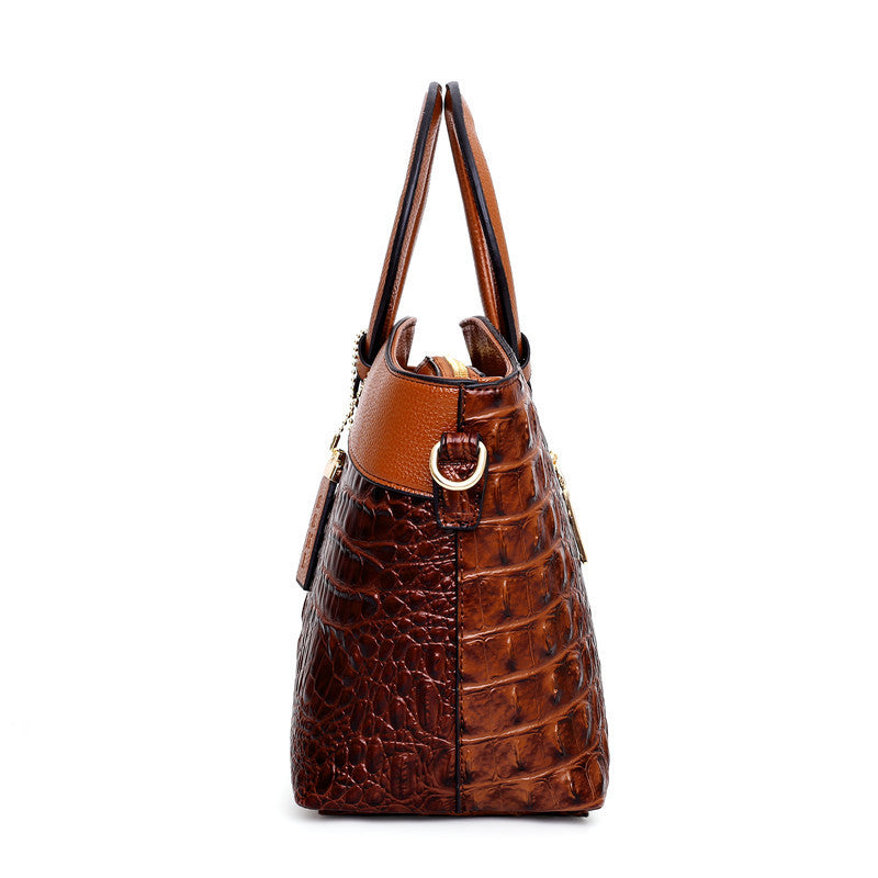Women's Handbag Crocodile Print