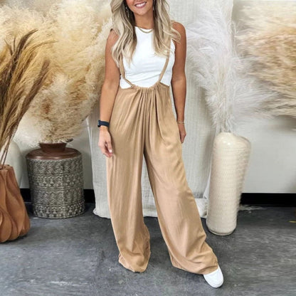 Women's Jumpsuit Pleated