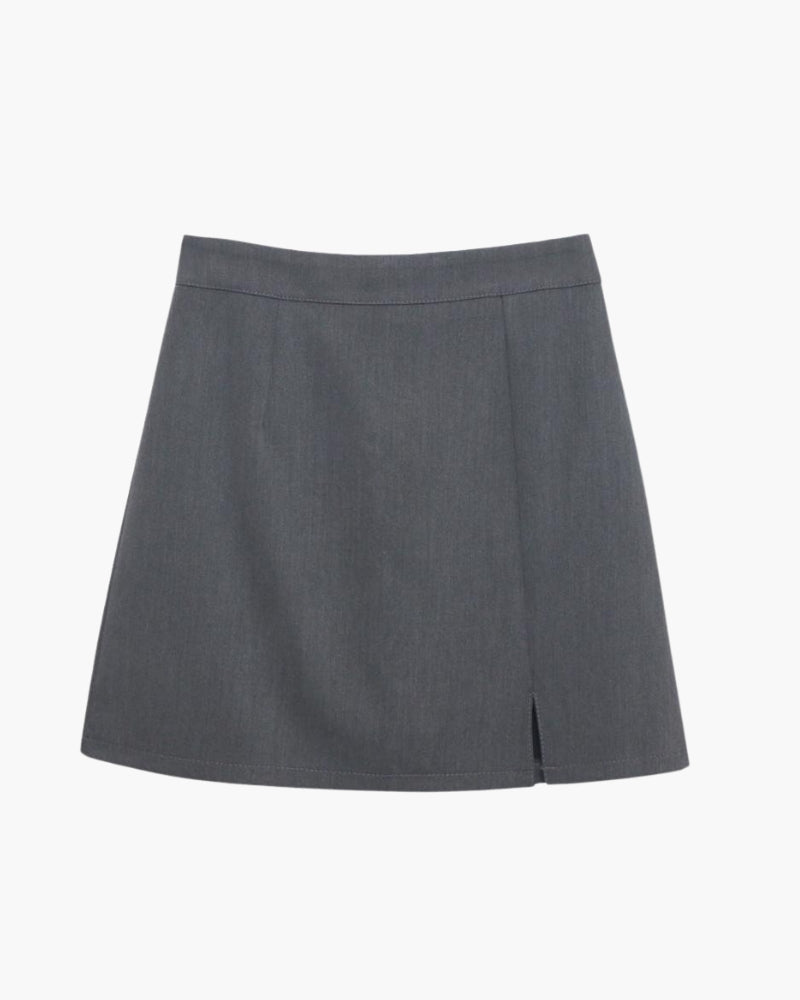 Women's Mini Skirt Beige