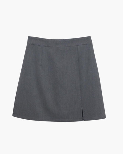 Women's Mini Skirt Beige