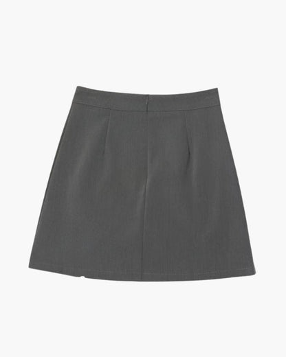 Women's Mini Skirt Beige