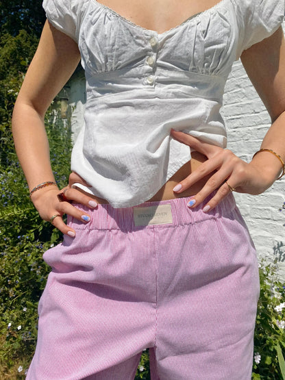 Women's Trousers With Elastic Waistband