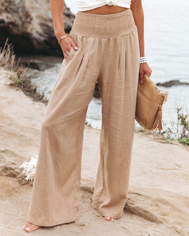Women's Wide Leg Trousers
