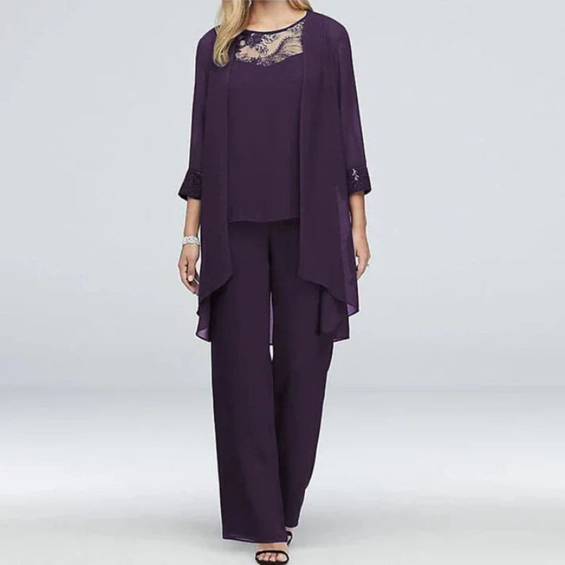 | Women's Three Piece Pant Set