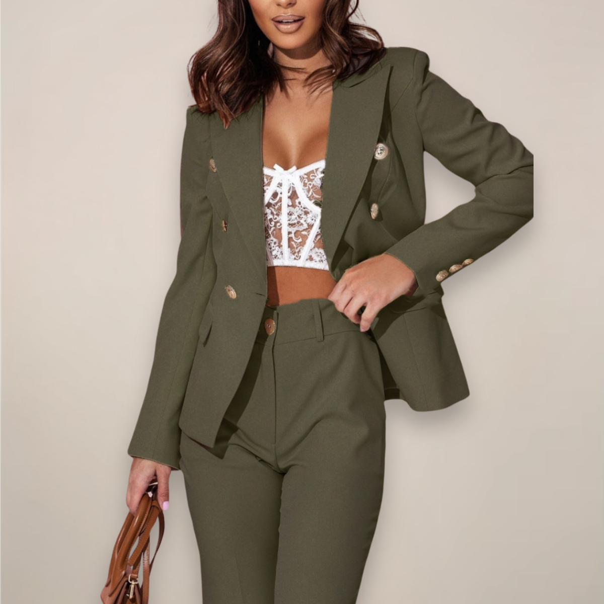 | Women's Tailored Suit Set