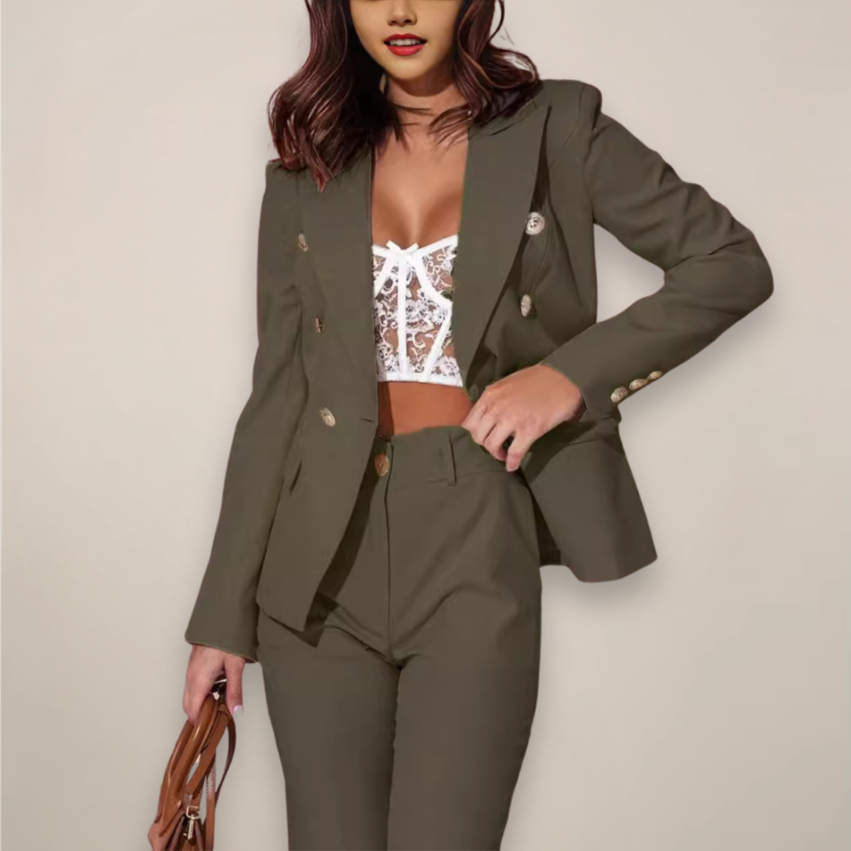 | Women's Tailored Suit Set