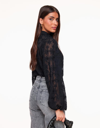Womens Blouse Floral