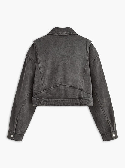 Womens Denim Jacket Cropped