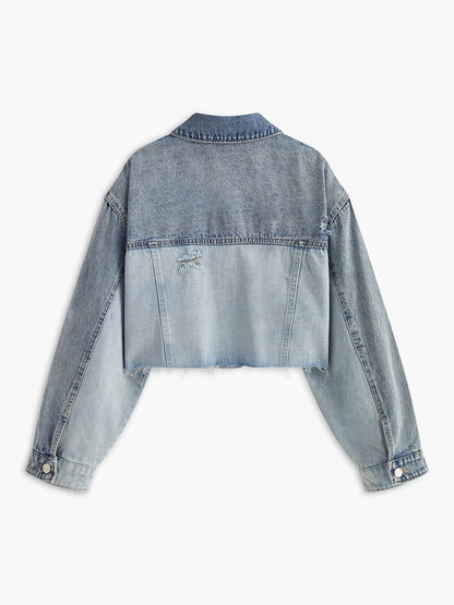 Womens Denim Jacket Cropped