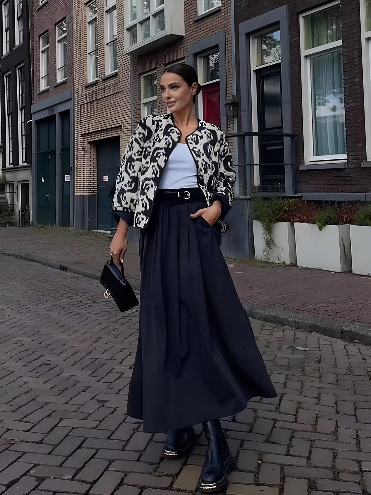 Womens Jacket Animal Print