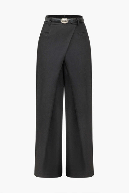 Womens Linen Wide Leg Pants