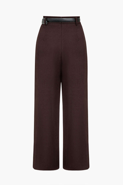 Womens Linen Wide Leg Pants