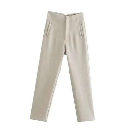 Womens Trousers High Waist