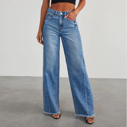 Womens Wide Leg Jeans
