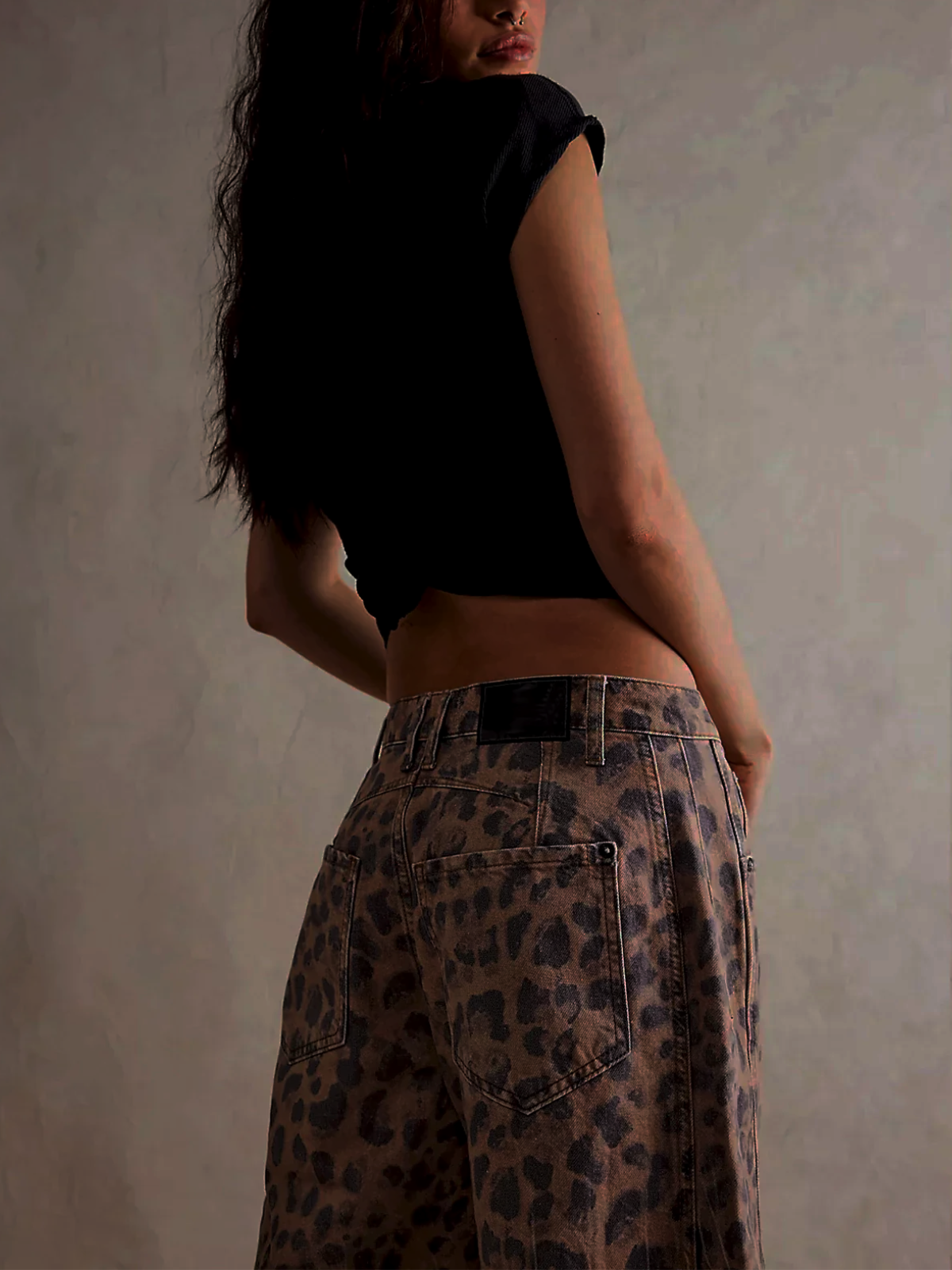 Womens Wide Leg Jeans
