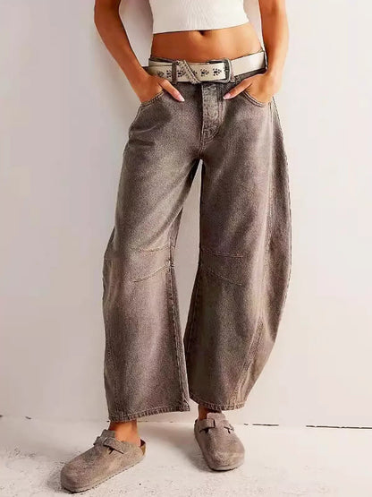 Womens Wide Leg Jeans