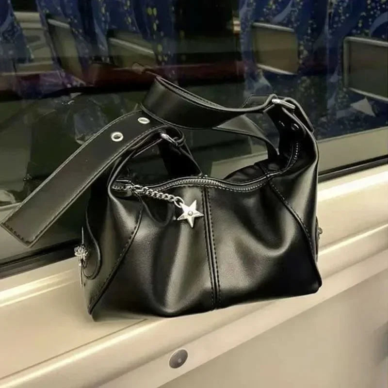 Trendy South Korean Retro Tote Shoulder Bag