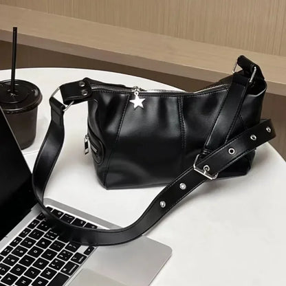 Trendy South Korean Retro Tote Shoulder Bag