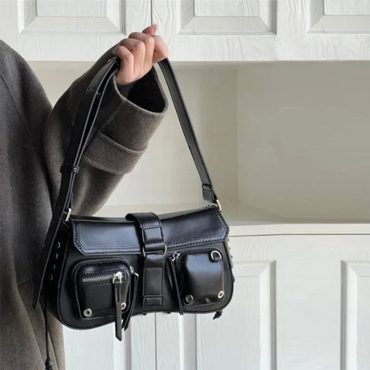 Gothic Star Handbag Retro Shoulder Bag