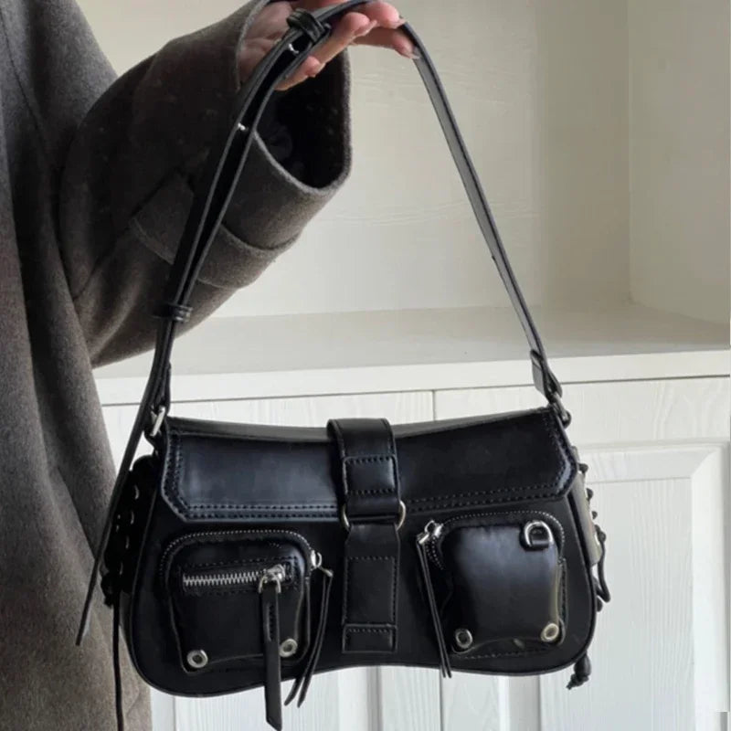 Gothic Star Handbag Retro Shoulder Bag