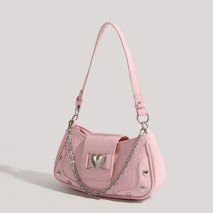 Canvas Stars Pattern Y2K Crossbody