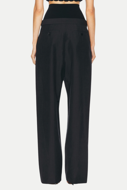 Zinia High-rise Double Layered Pants