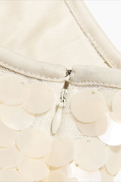 Luxe Sequin Bodycon Mini Skirt