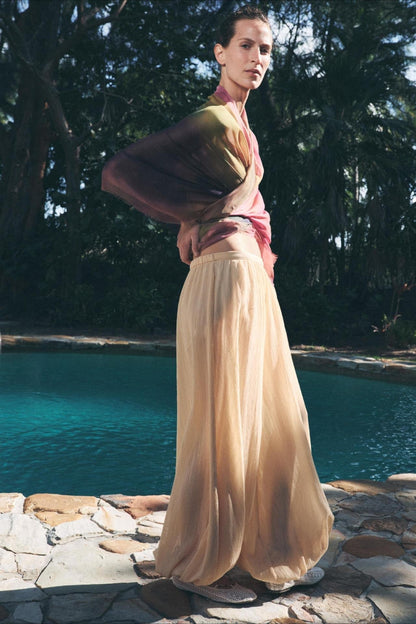 High Waist Pleated Jogger Pants