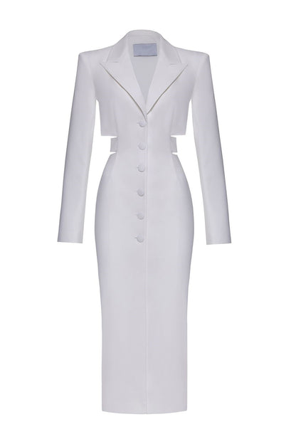 Antonia Cut Out Blazer Midi Dress