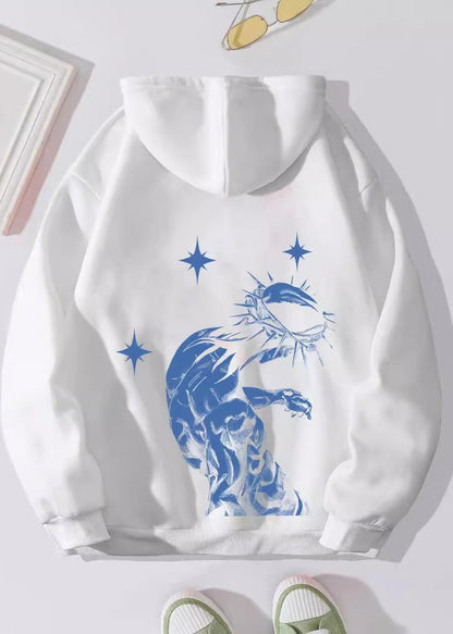 Faith-Inspired Women's Hooded Sweatshirt - "The Beginning and The End"