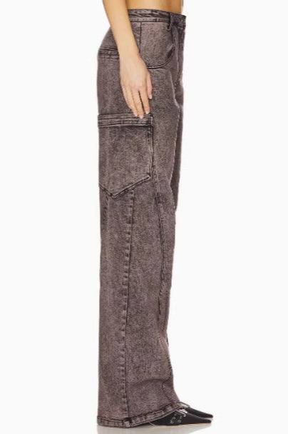 Durable Loose Fit Straight Leg Jean