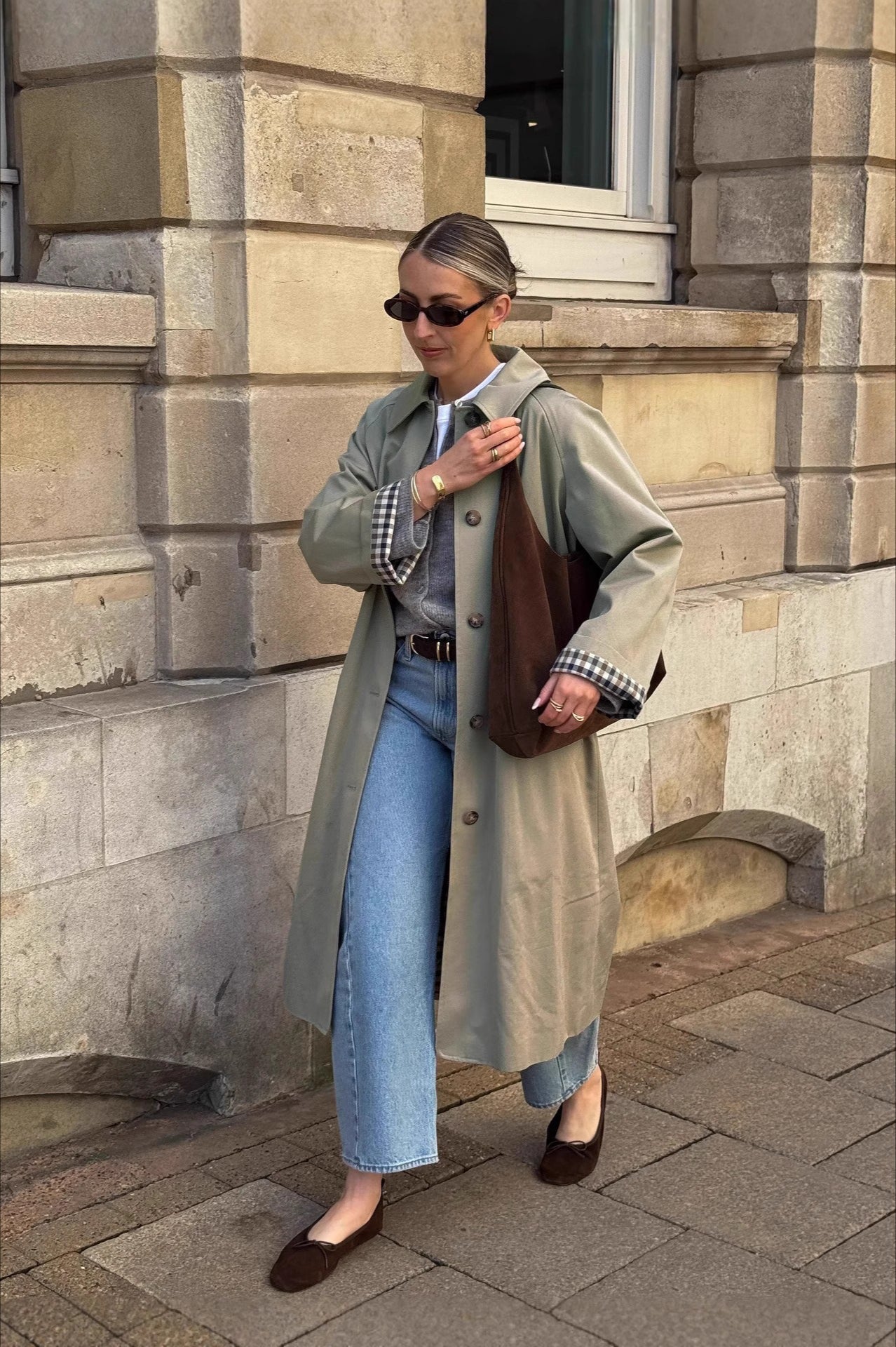 Japanese Minimalist Loose Petite Mid-Length Overcoat