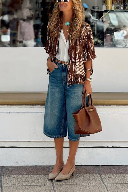 Melina Satin Bomber Jacket