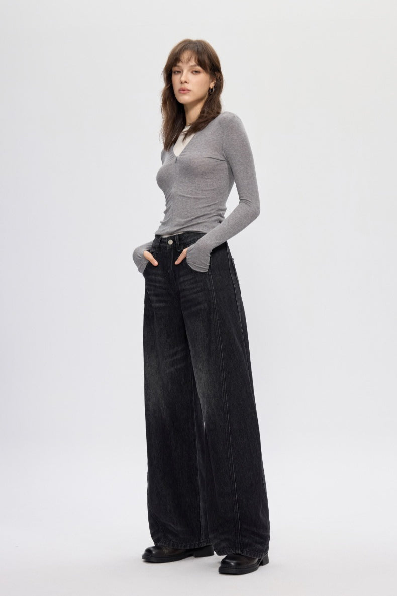 Vintage Relaxed Banana Fit Long Jeans