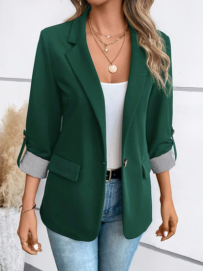 | Women’s Long-Sleeve Casual Blazer