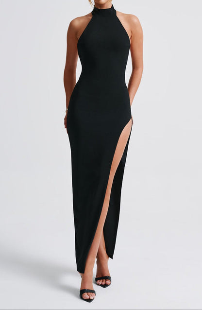 Carla Maxi Dress-Black
