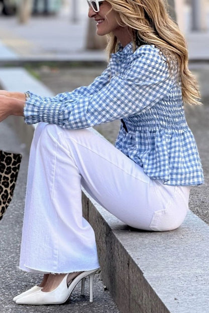 Honeycomb Blouse Nora