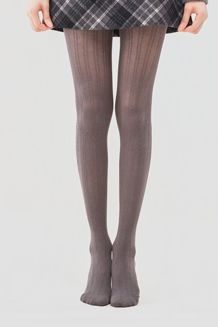 Vertical Stripe Sheer Ballet Tights Slimming Tights