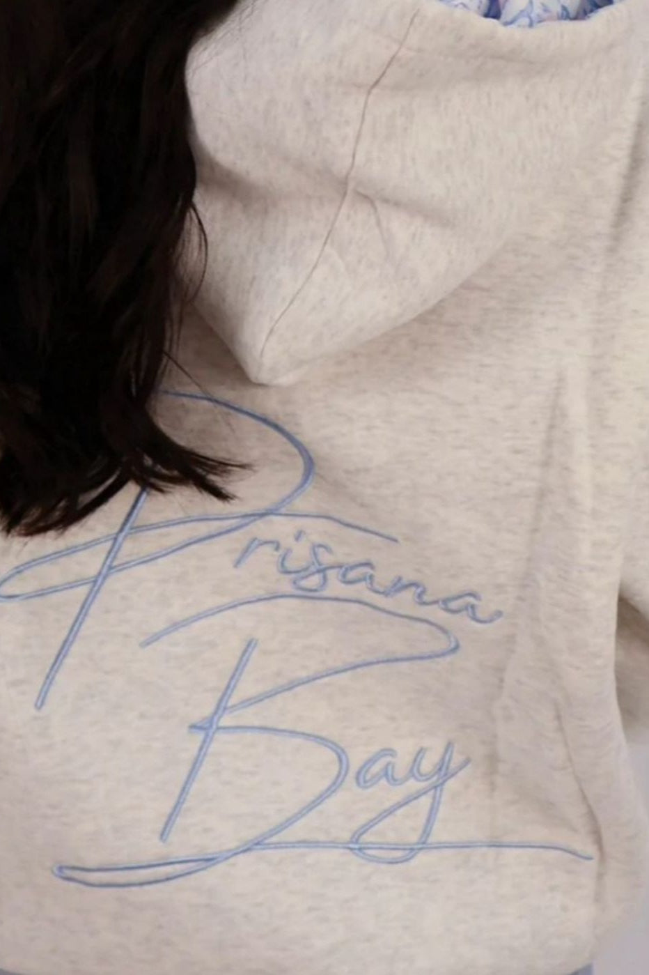 Star Embroidered Pullover Hoodie