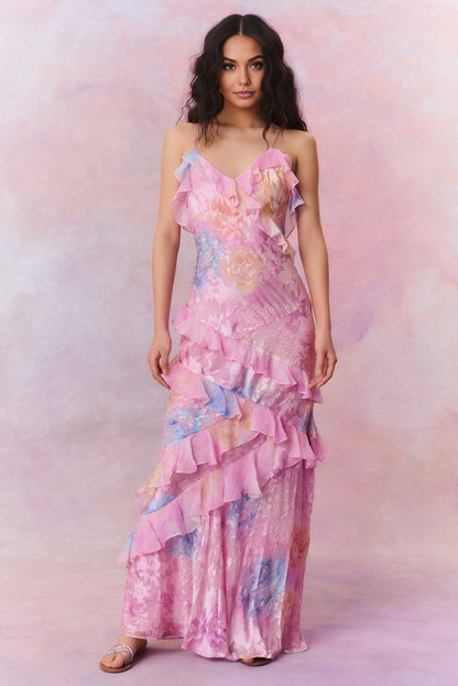 Jacky Ruffle Dress + FREE 🎁
