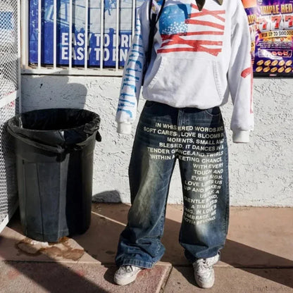 American Gothic Alphabet Relaxed Pant