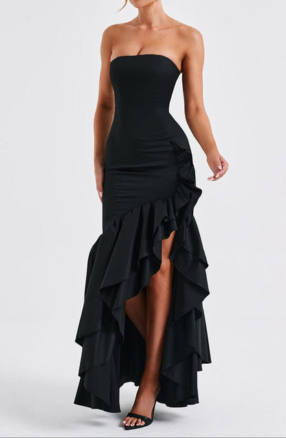 Rebeca Maxi Dress-Black