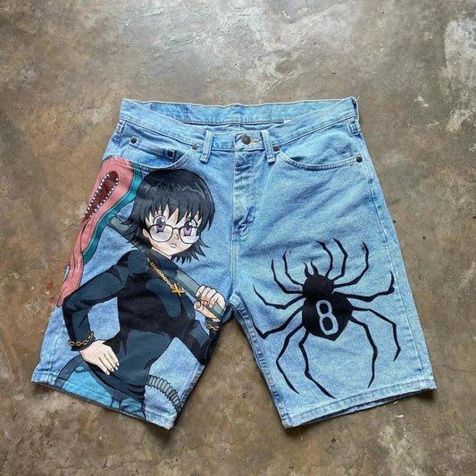 Anime Pictorial Baggy Short