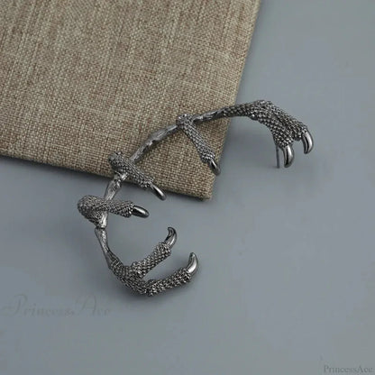 Antique Dark Dragon Talon Zinc Alloy Earring
