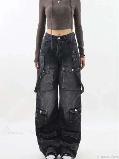 Antique Dark Gothic Cargo Pant