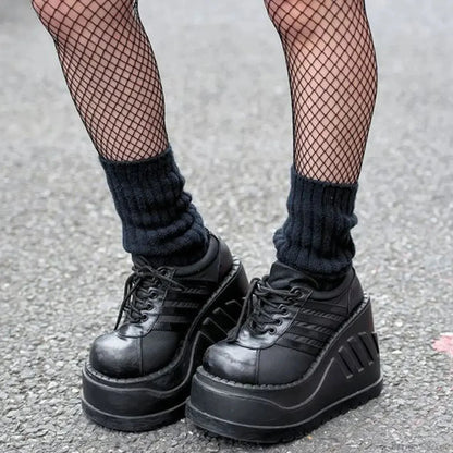 Antique Gothic Lace-Up Elevated Sneaker