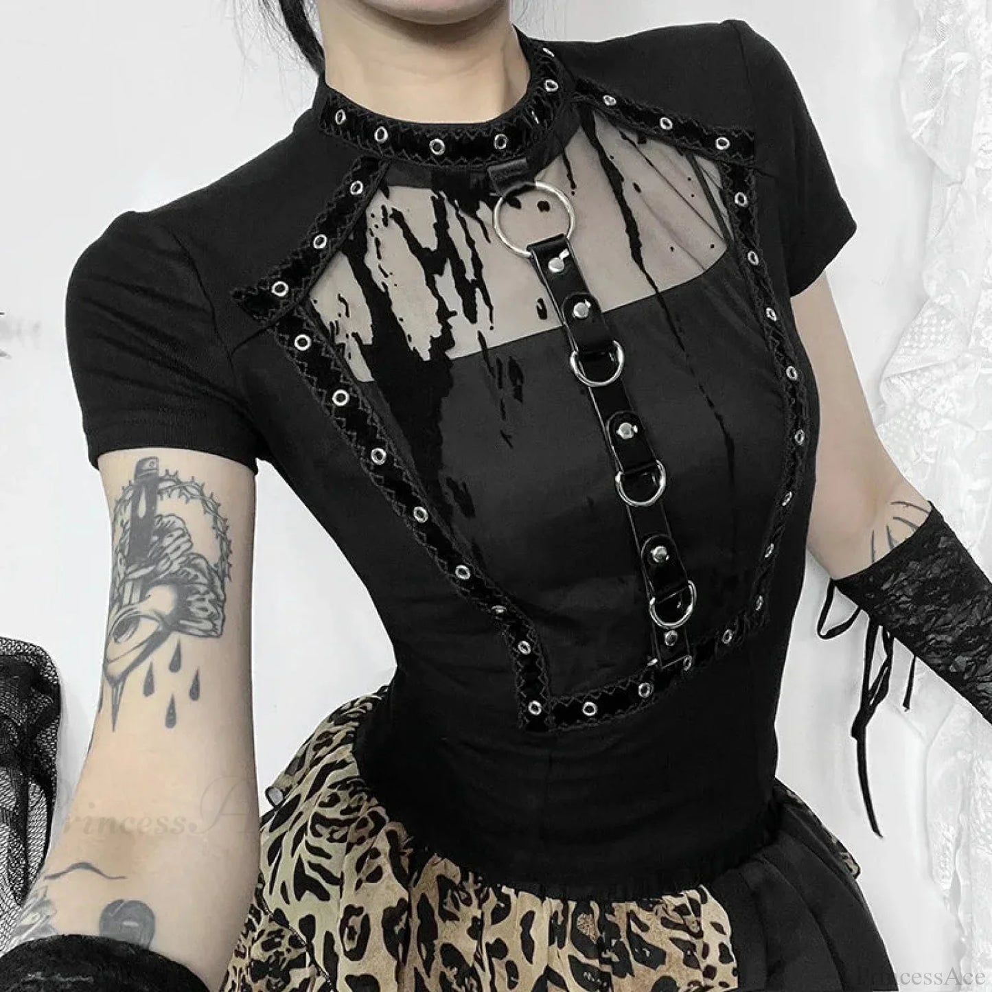 Antique Seductive Empty Out Blouse